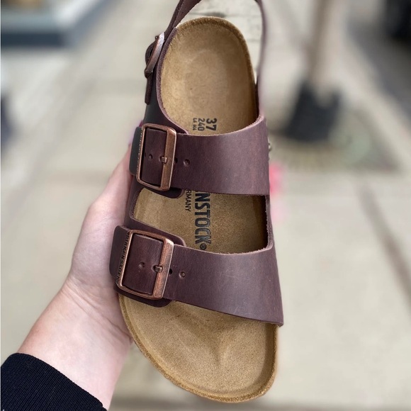 NEW BIRKENSTOCKS Milano oiled leather - Picture 2 of 7